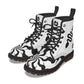 Hypnosisss Rattlesnake Combat Boots (Women's Sizing)