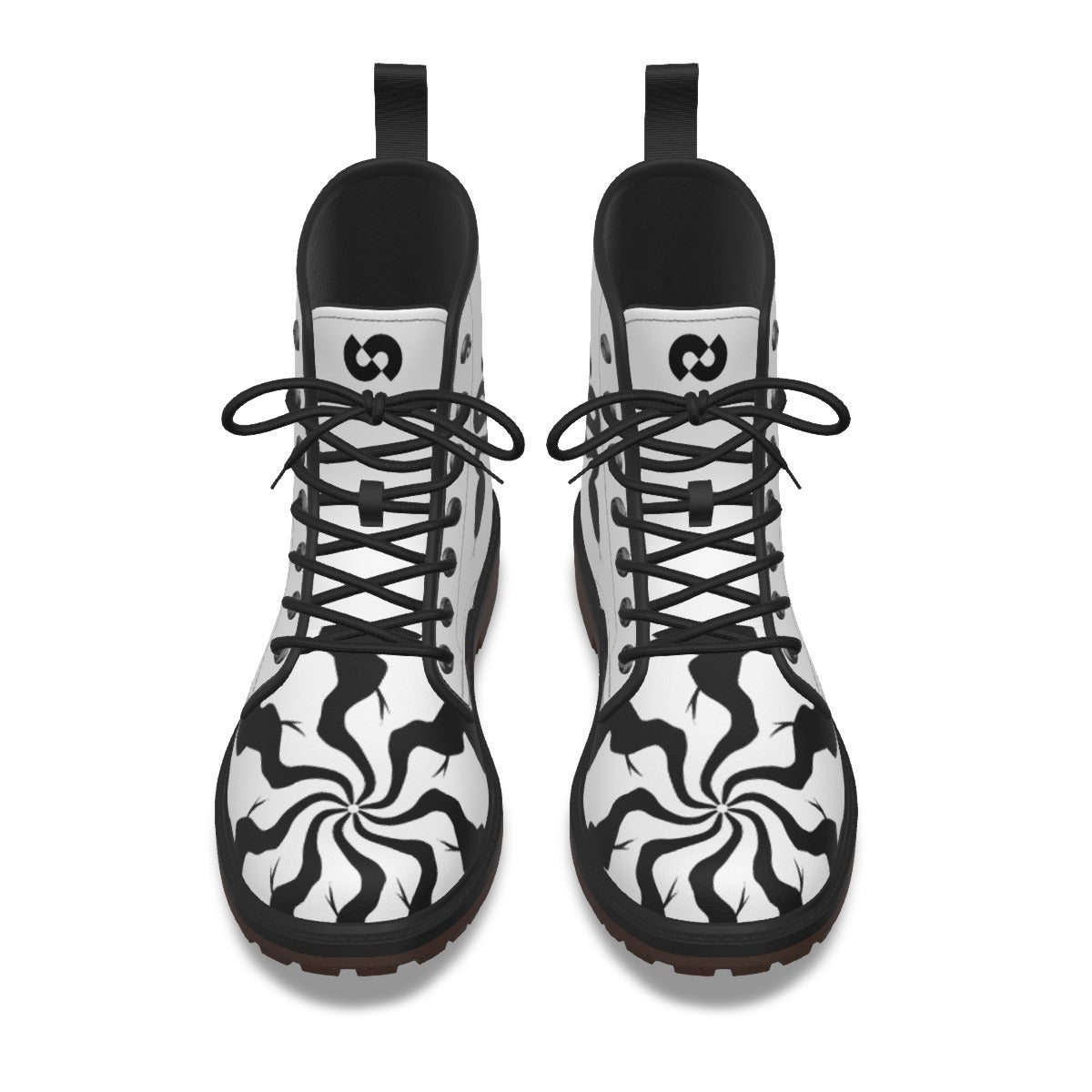 Hypnosisss Rattlesnake Combat Boots (Women's Sizing)