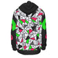 Berry Fractal Rattlesnake Pullover Hoodie (Unisex)