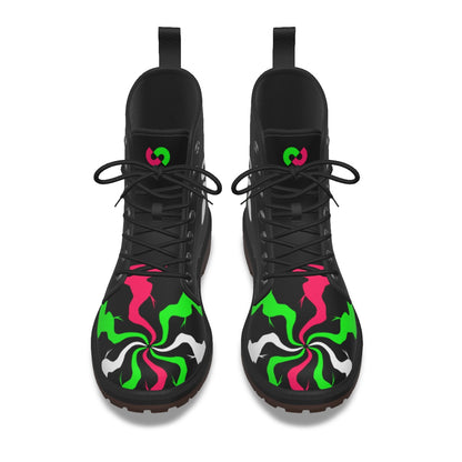 Berry Hypnosisss Rattlesnake Combat Boots (Men's Sizing)